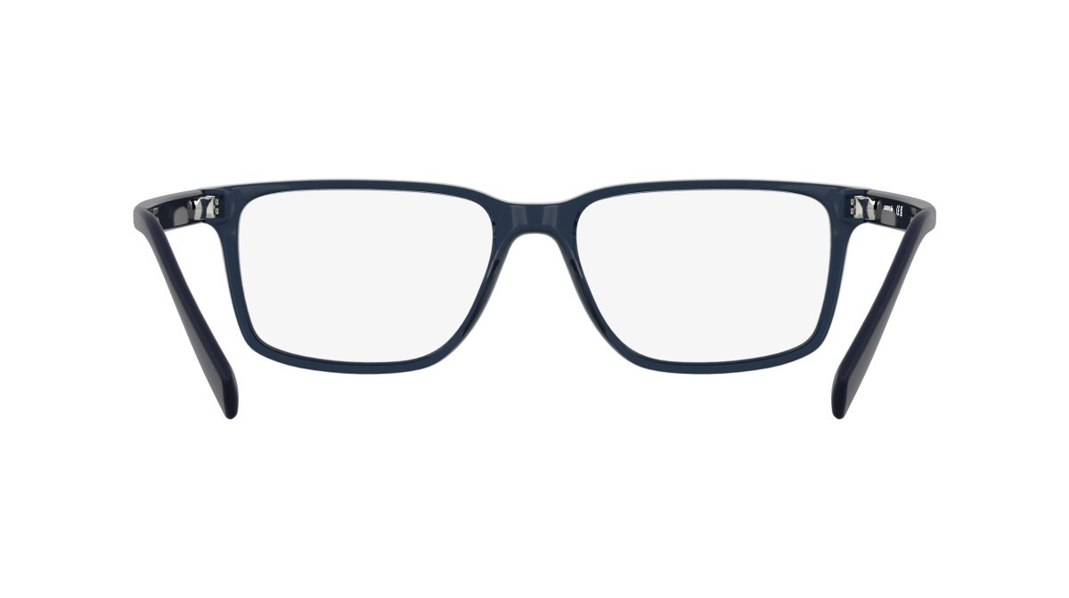 Eyeglasses Lacoste L4005 (410) color transparent blue shape rectangle 
