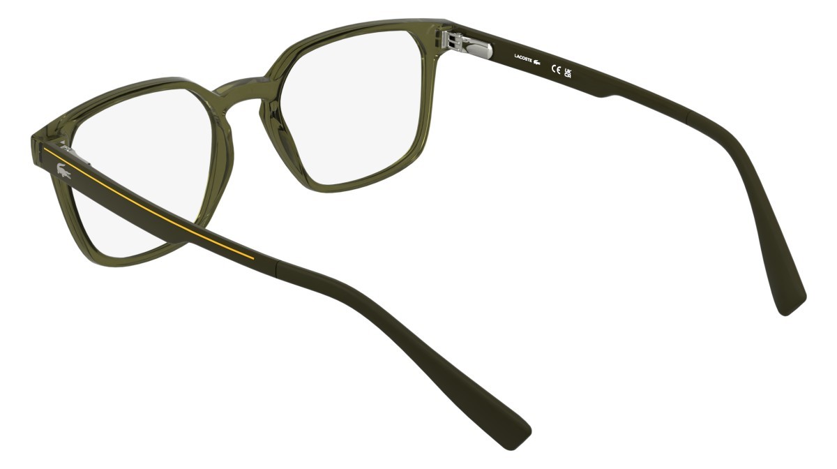 Eyeglasses Lacoste L4006 (310) color transparent olive shape rectangle 