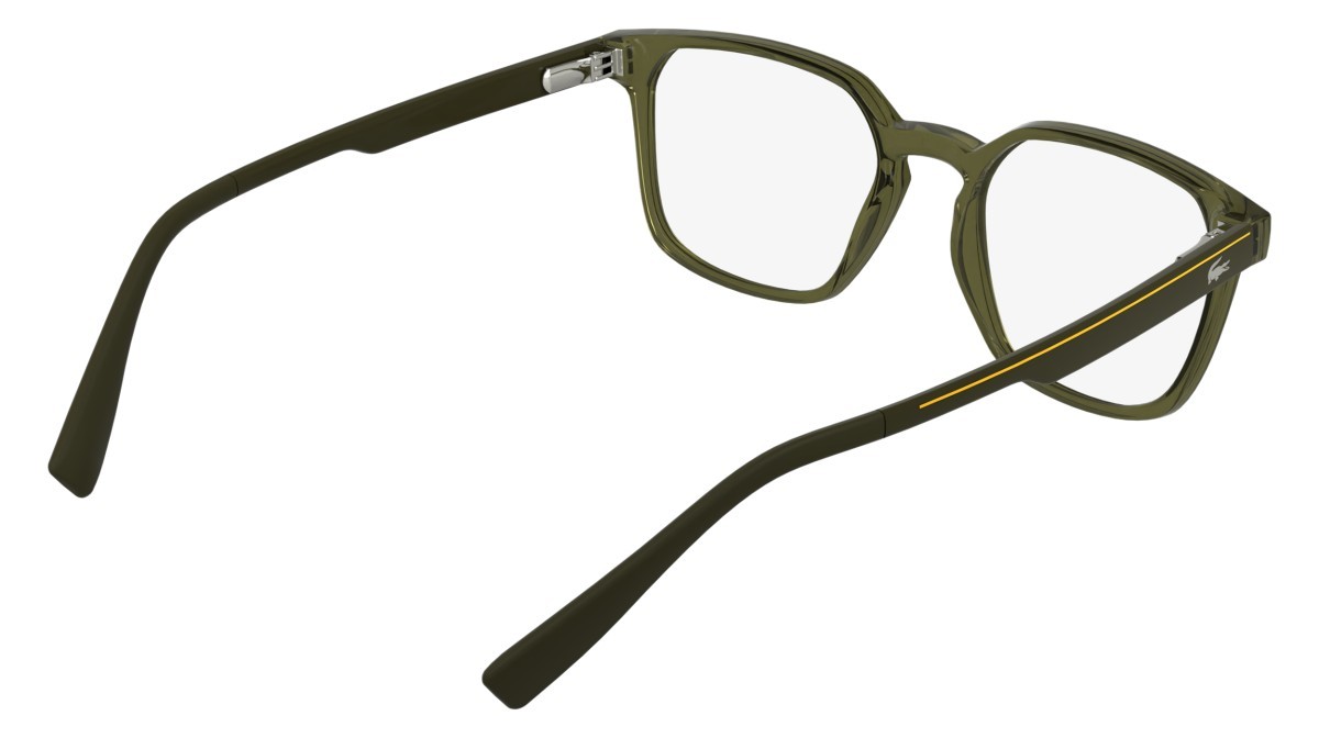 Eyeglasses Lacoste L4006 (310) color transparent olive shape rectangle 
