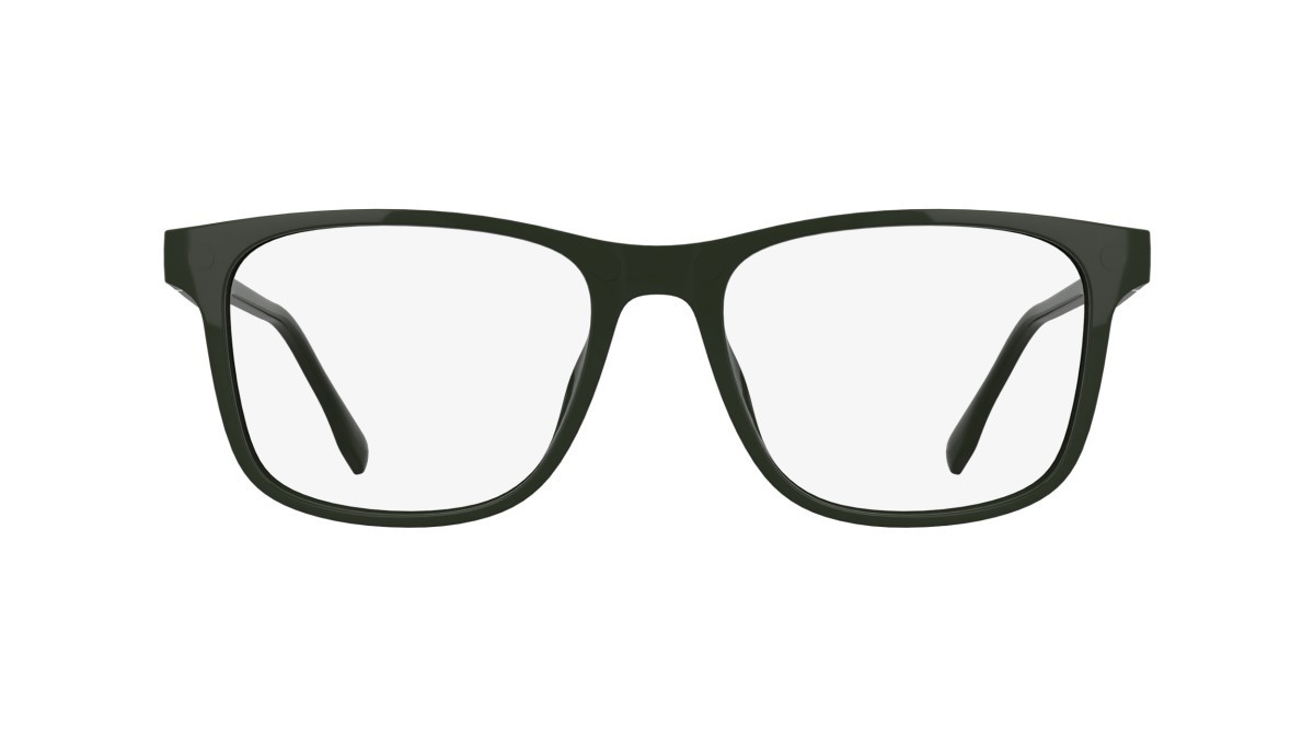 Eyeglasses Lacoste L4007MAG-SET (301) color green shape rectangle lenses solid green