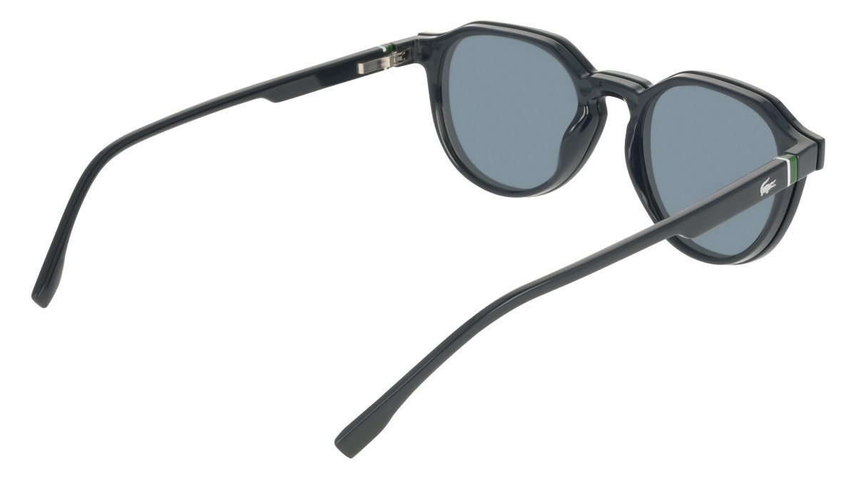 Occhiali da vista Lacoste L4008MAG-SET (410) colore blue forma rettangolare lenti solid blue