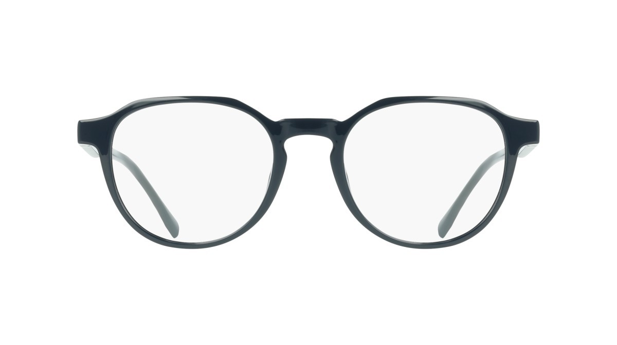 Occhiali da vista Lacoste L4008MAG-SET (410) colore blue forma rettangolare lenti solid blue