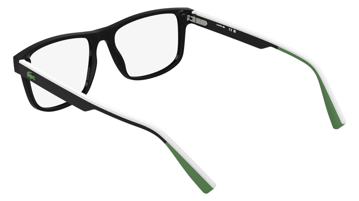 Eyeglasses Lacoste L4011 (001) color black shape rectangle 