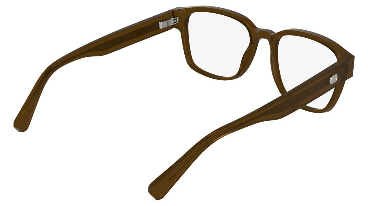 Eyeglasses Lacoste L4012 (200) color transparent brown shape rectangle 