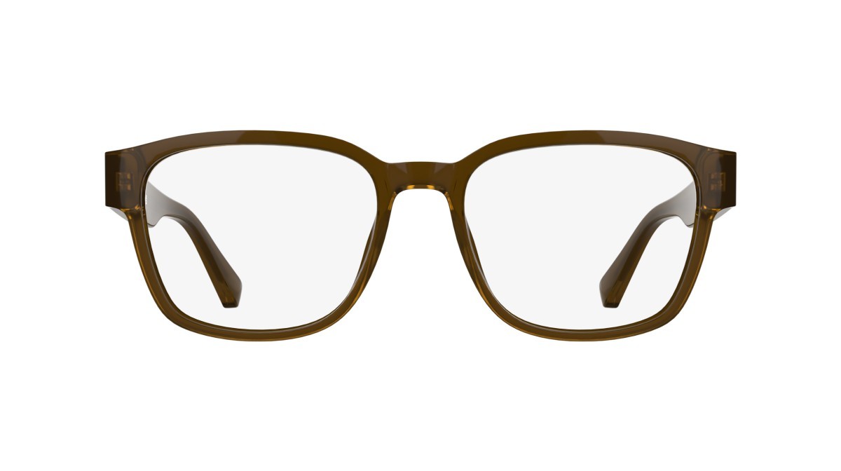 Eyeglasses Lacoste L4012 (200) color transparent brown shape rectangle 