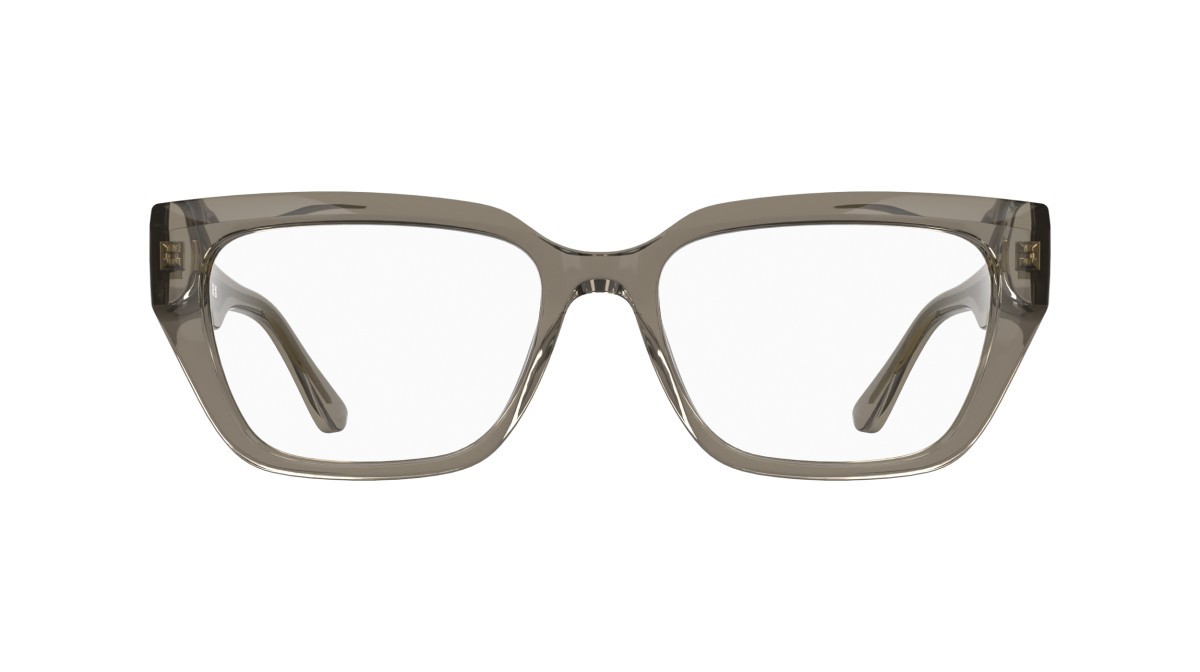 Eyeglasses Lacoste L4014 (202) color transparent taupe shape rectangle 