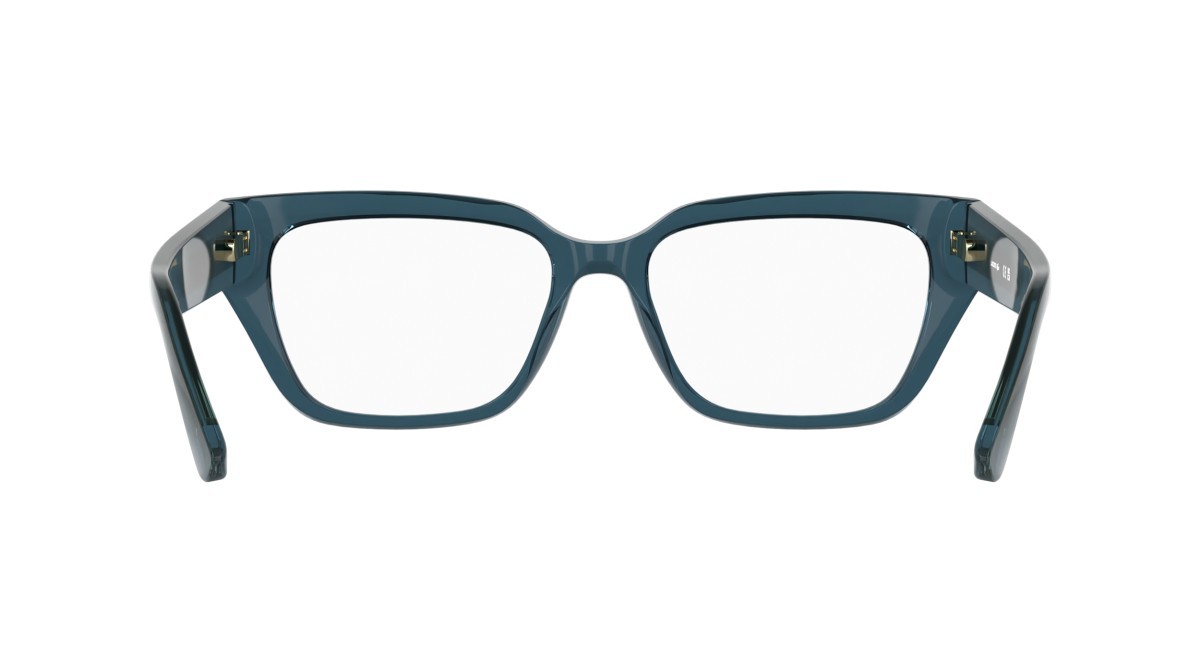 Eyeglasses Lacoste L4014 (410) color transparent blue shape rectangle 