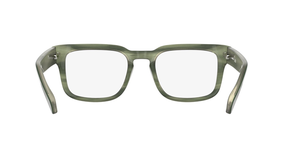 Occhiali da vista Lacoste L4016 (301) colore striped green forma rettangolare 