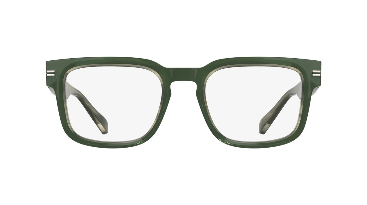 Occhiali da vista Lacoste L4016 (301) colore striped green forma rettangolare 