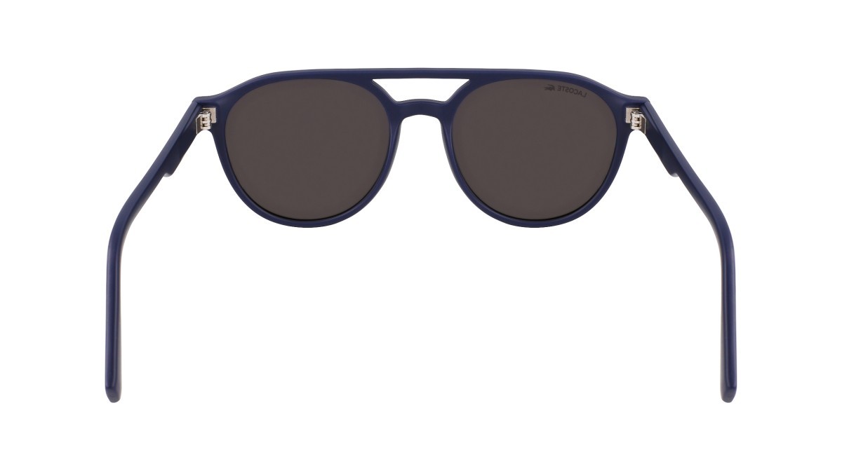 Occhiali da sole Lacoste L6008S N (424) colore matte blue forma ovale 