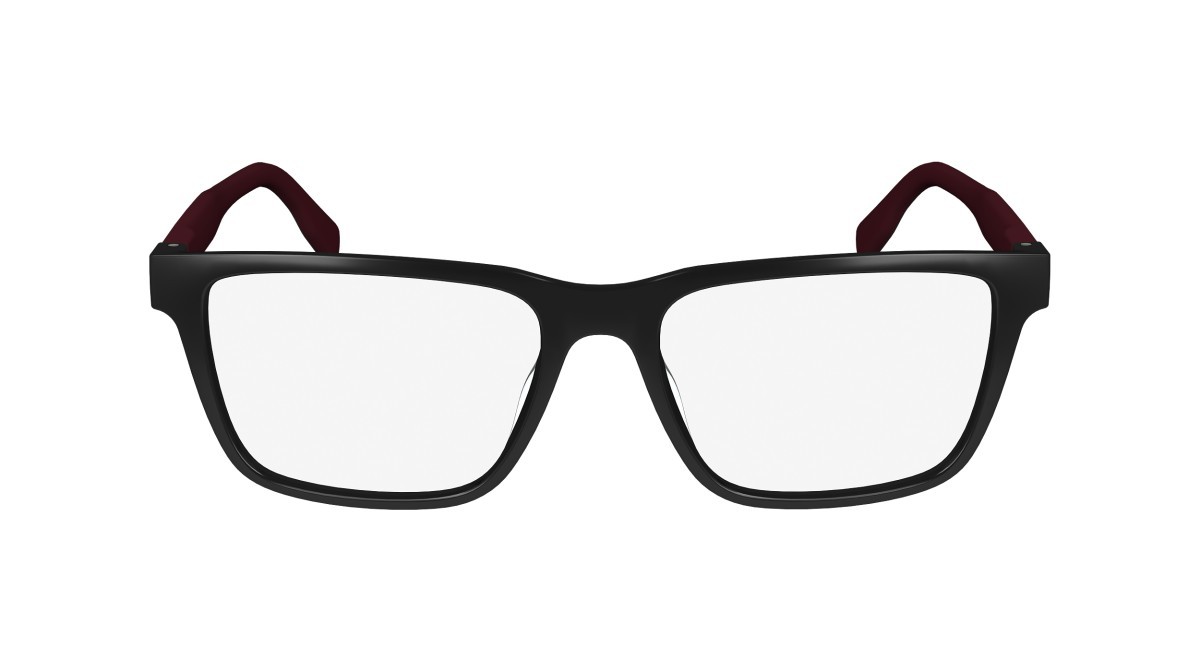 Eyeglasses Lacoste L6010MAG-SET N (001) color shiny black shape rectangle 