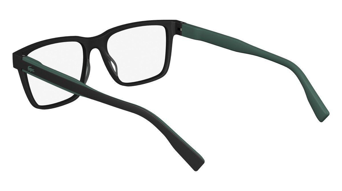 Eyeglasses Lacoste L6010MAG-SET N (002) color matte black shape rectangle 