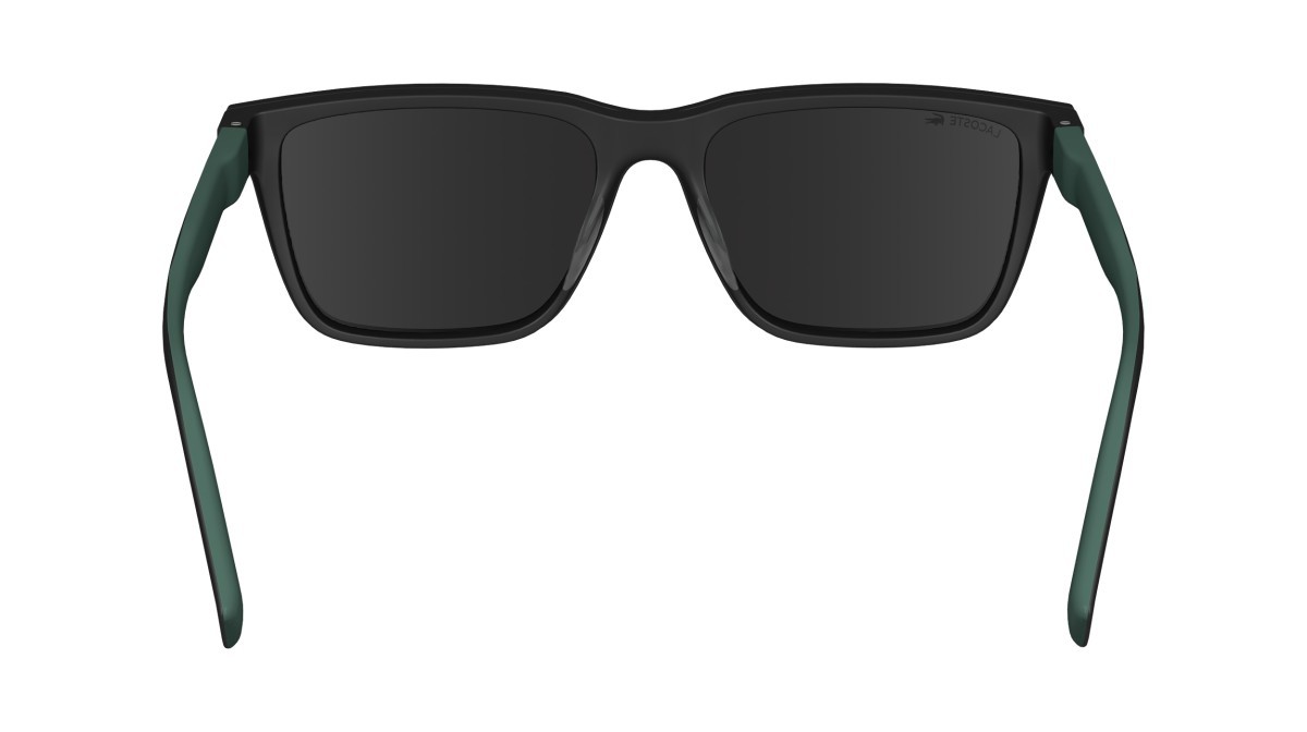 Eyeglasses Lacoste L6010MAG-SET N (002) color matte black shape rectangle 