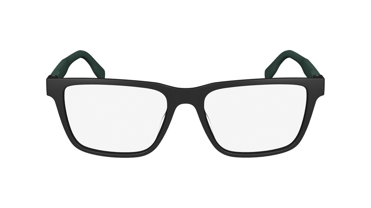 Eyeglasses Lacoste L6010MAG-SET N (002) color matte black shape rectangle 