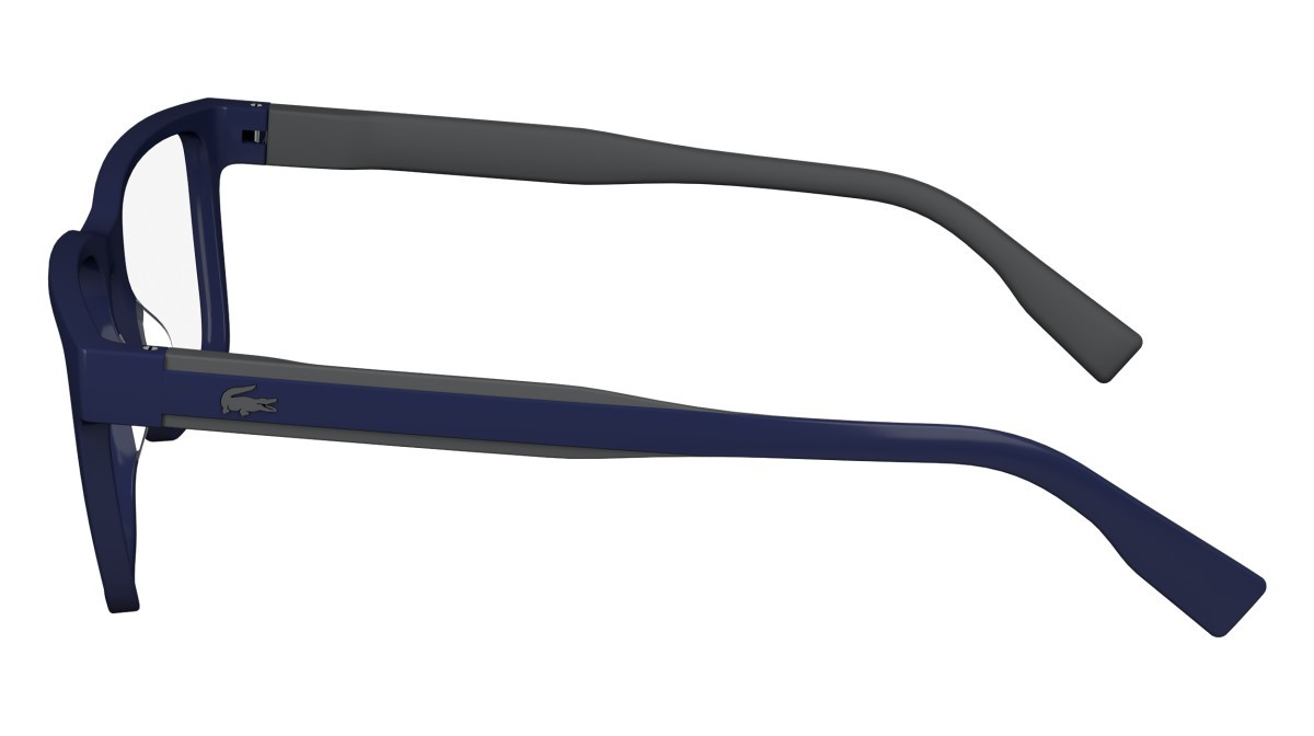 Eyeglasses Lacoste L6010MAG-SET N (424) color blue shape rectangle 