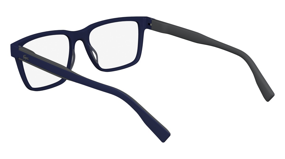Eyeglasses Lacoste L6010MAG-SET N (424) color blue shape rectangle 