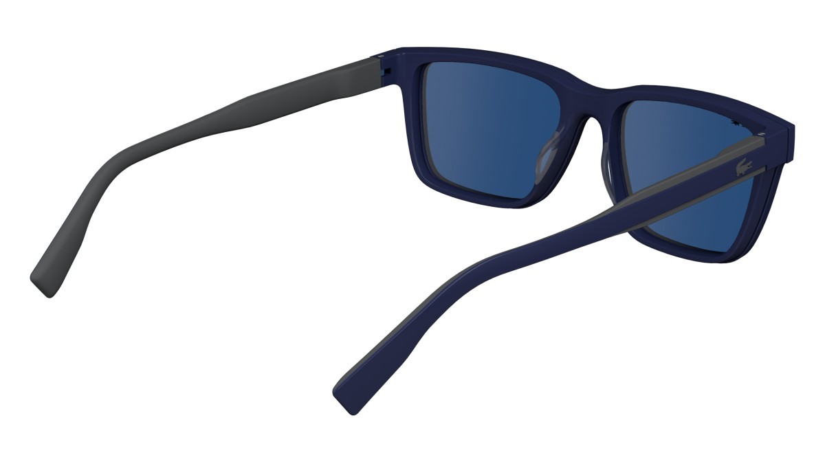 Eyeglasses Lacoste L6010MAG-SET N (424) color blue shape rectangle 