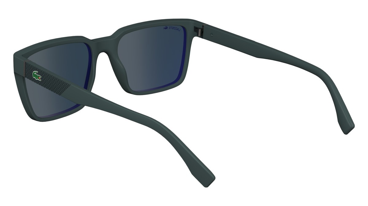 Sunglasses Lacoste L6011S N (301) color green shape rectangle 