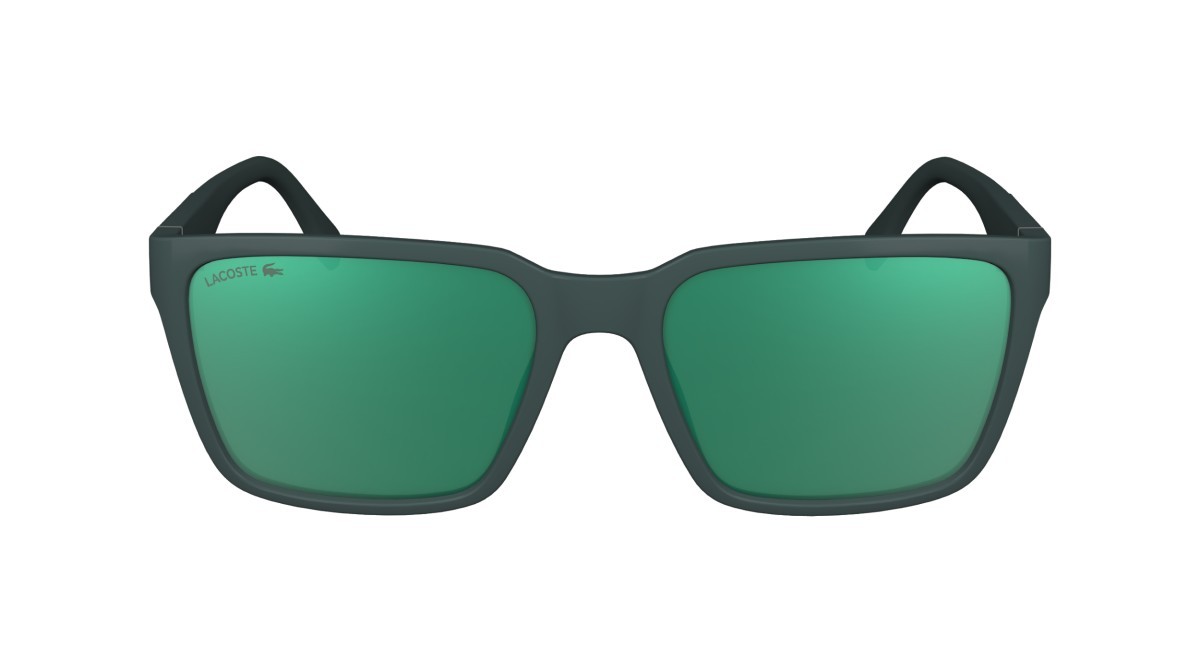 Sunglasses Lacoste L6011S N (301) color green shape rectangle 