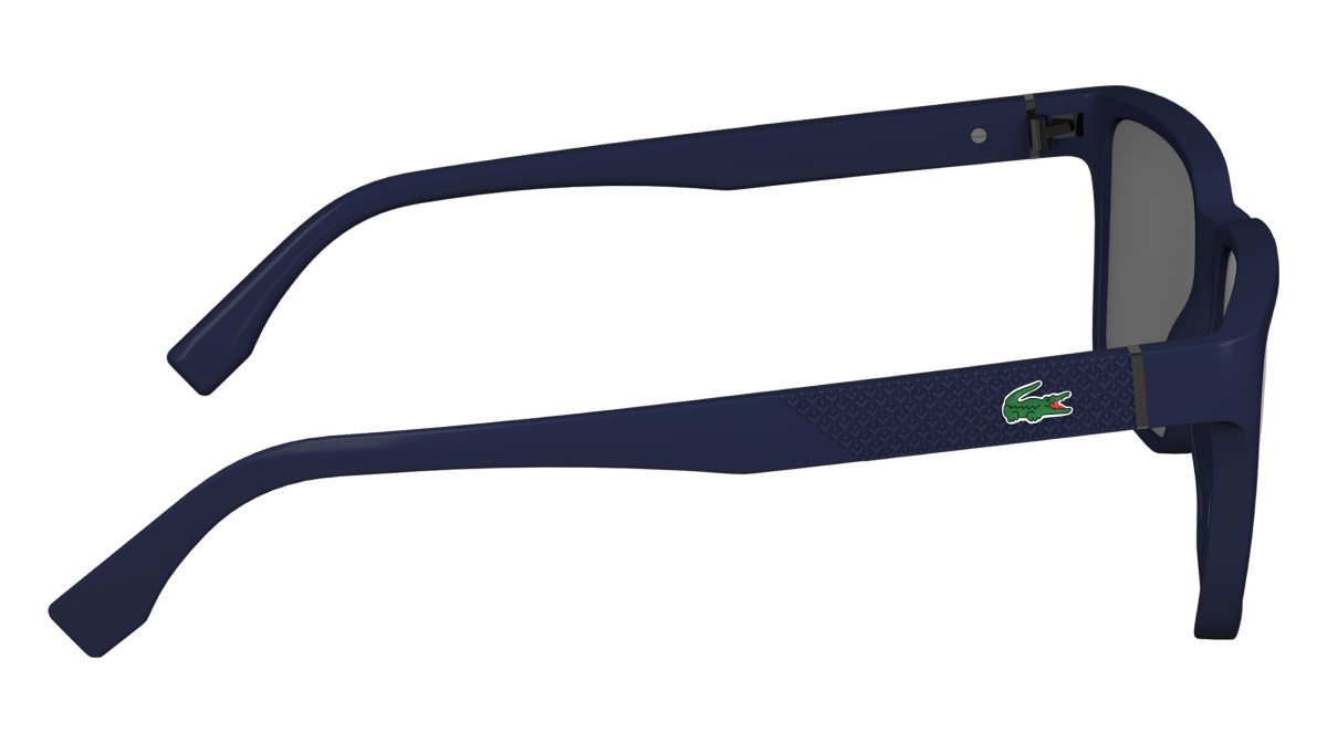 Sunglasses Lacoste L6011S N (424) color blue shape rectangle 