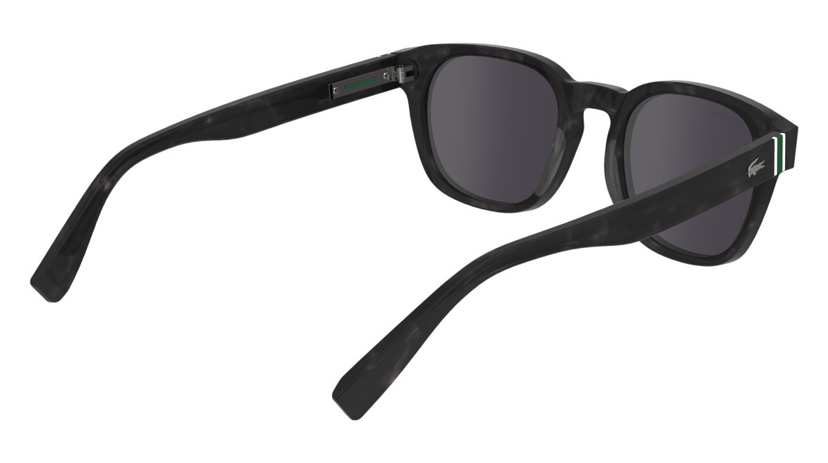 Sonnenbrillen Lacoste L6015S (240) farbe havana grey form rechteckig gläser grey