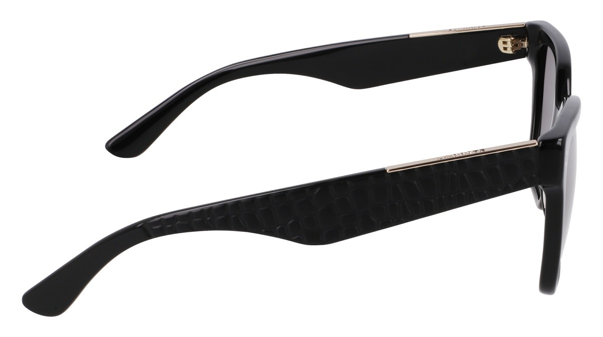Sonnenbrillen Lacoste L6022S (001) farbe black form rechteckig gläser gradient grey