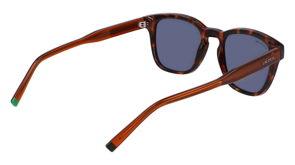 Sunglasses Lacoste L6026S N (219) color havana brown shape rectangle 