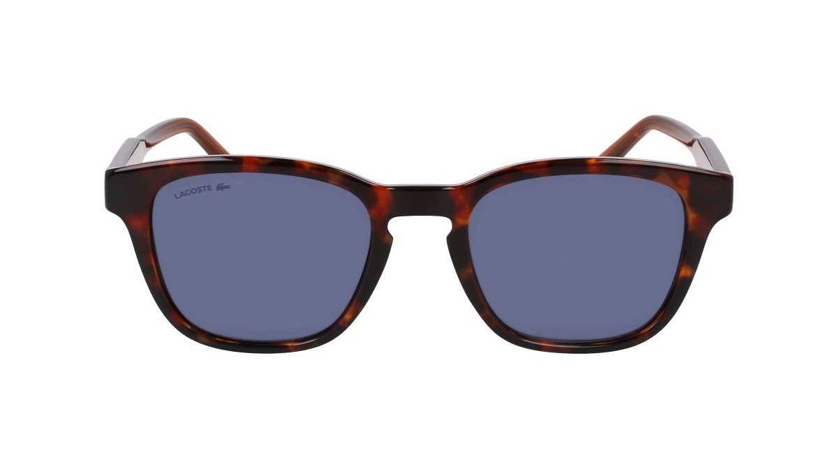Sunglasses Lacoste L6026S N (219) color havana brown shape rectangle 