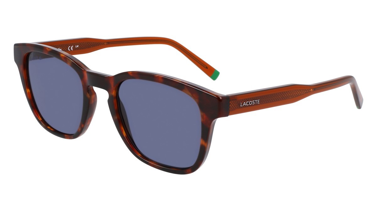 Sunglasses Lacoste L6026S N (219) color havana brown shape rectangle 