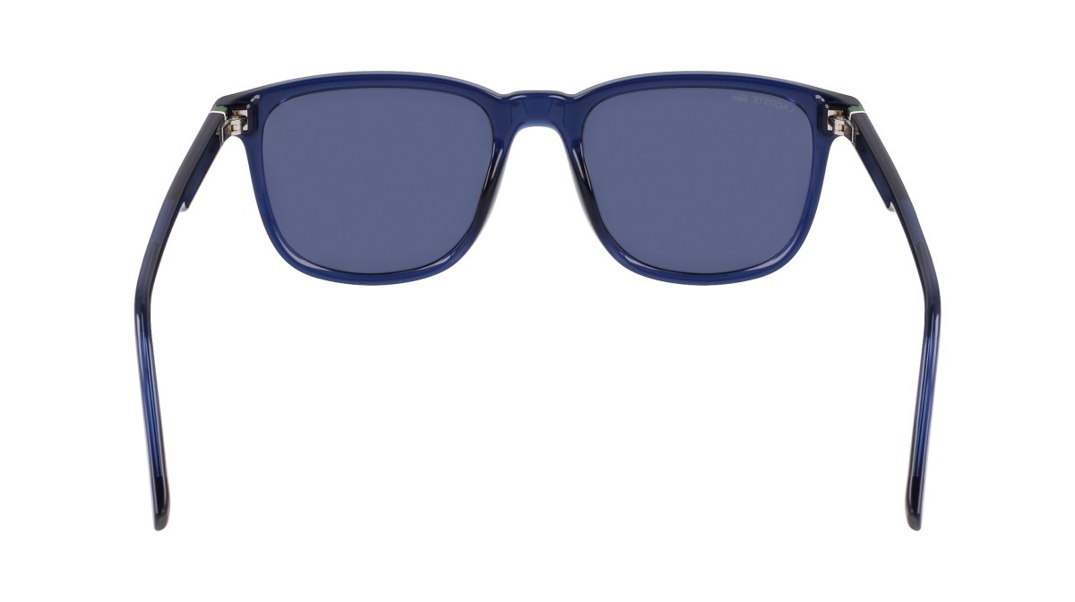 Sunglasses Lacoste L6029S N (410) color transparent blue shape rectangle 