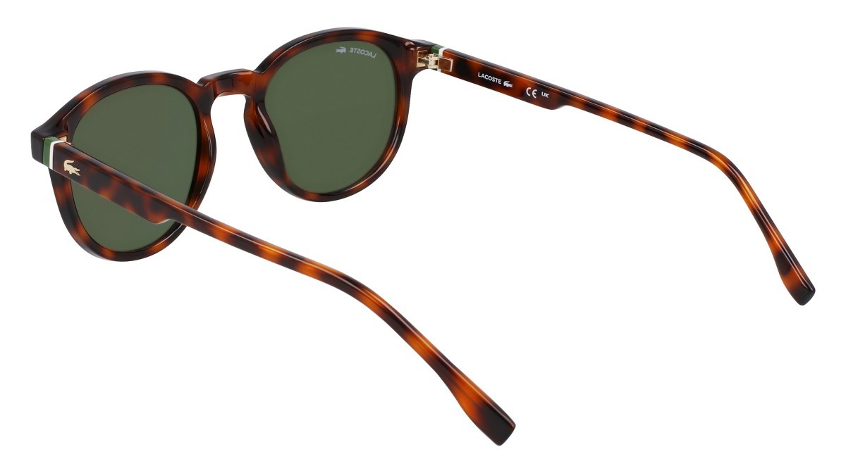 Sunglasses Lacoste L6030S N (214) color havana shape round 