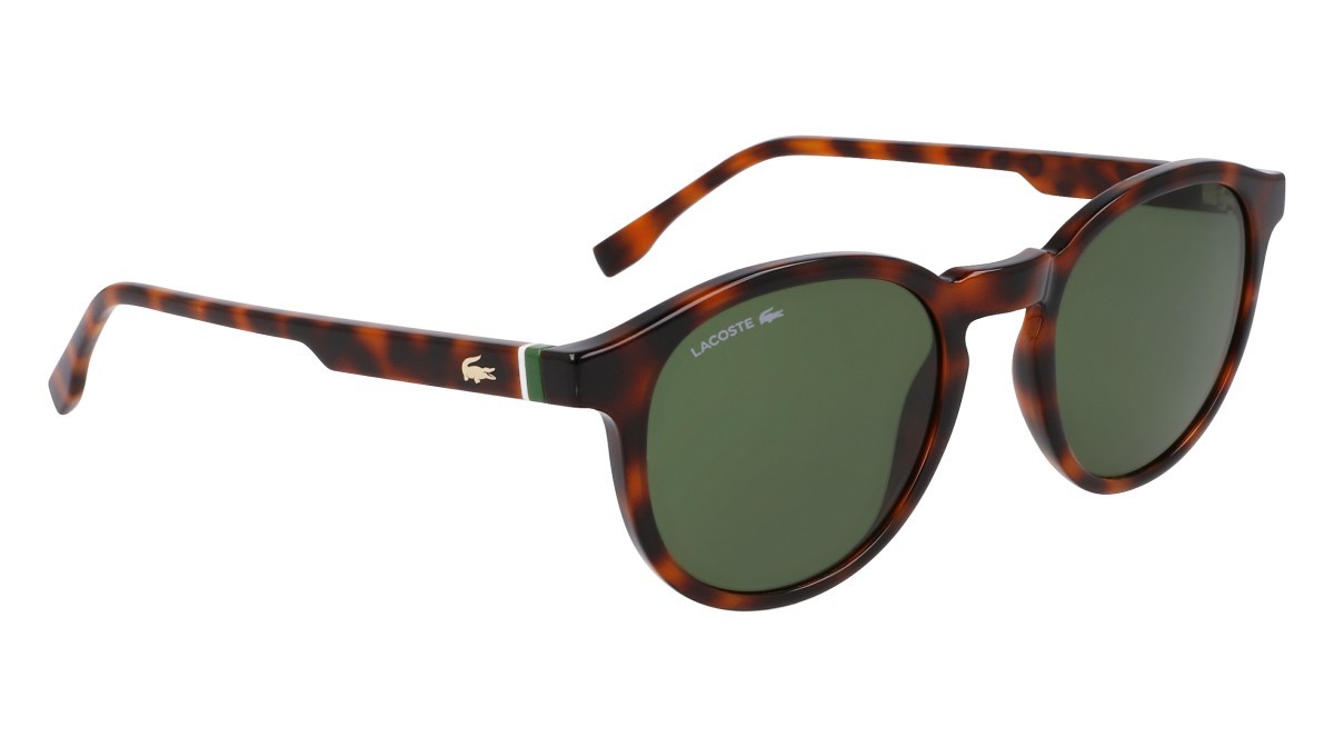 Sunglasses Lacoste L6030S N (214) color havana shape round 