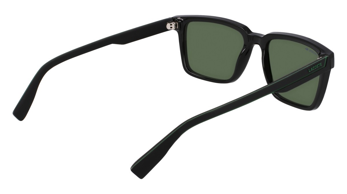 Sunglasses Lacoste L6032S N (001) color black shape rectangle 