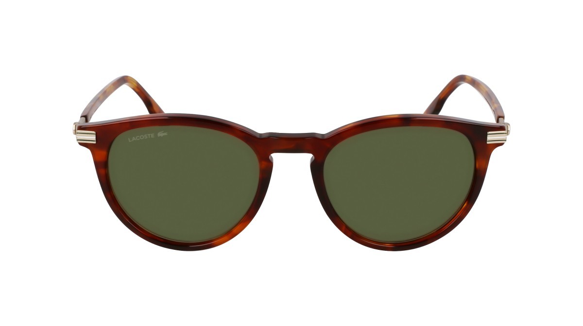 Sonnenbrillen Lacoste L6034S N (218) farbe havana blonde form rund 