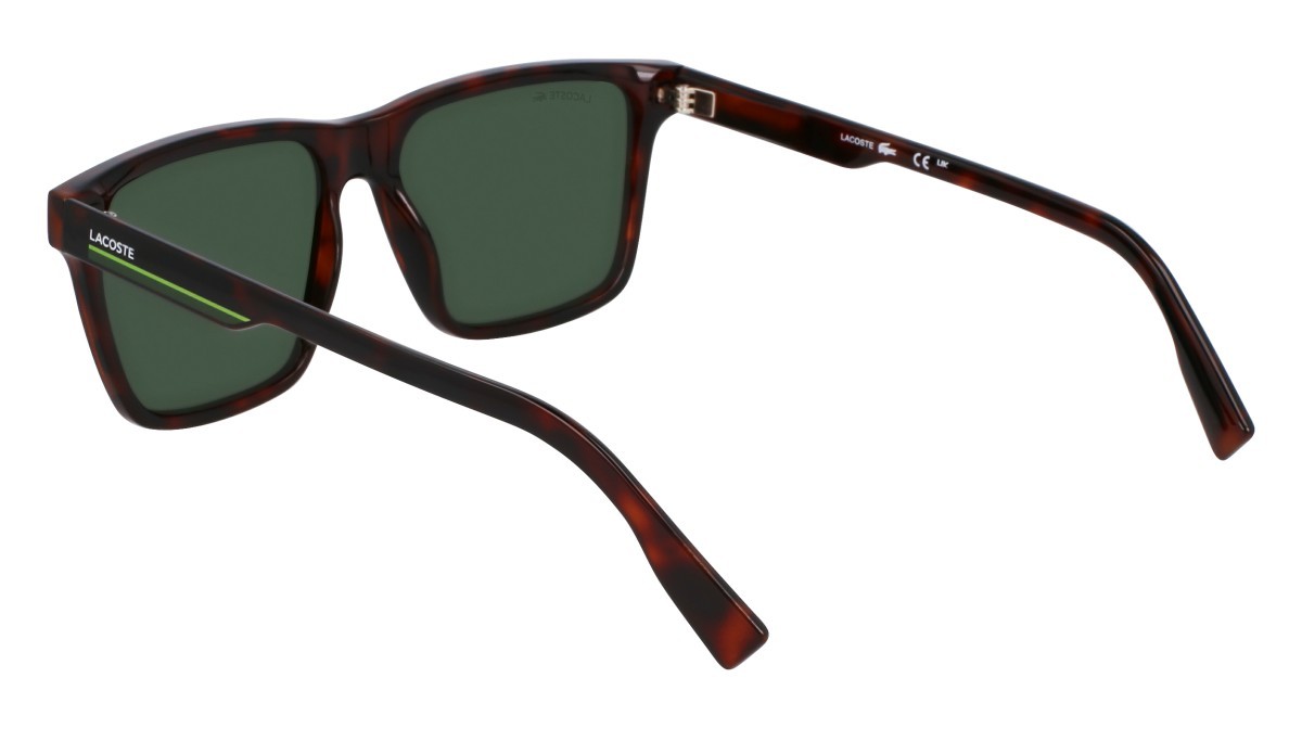 Sunglasses Lacoste L6039S N (214) color havana shape rectangle 