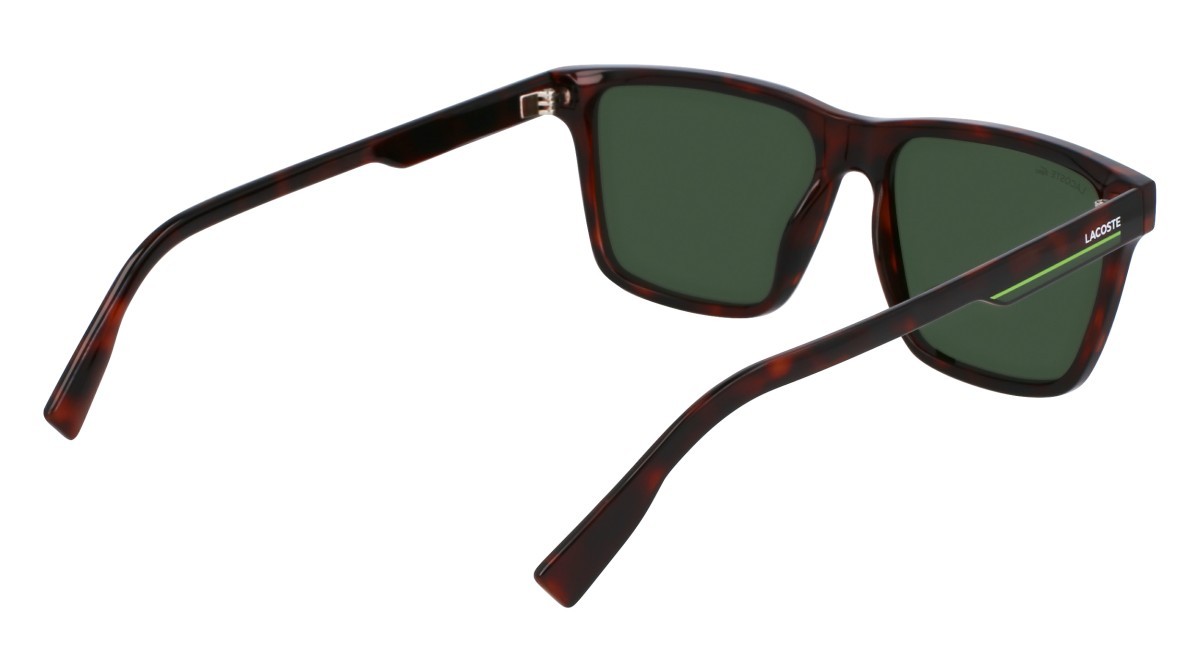 Sunglasses Lacoste L6039S N (214) color havana shape rectangle 