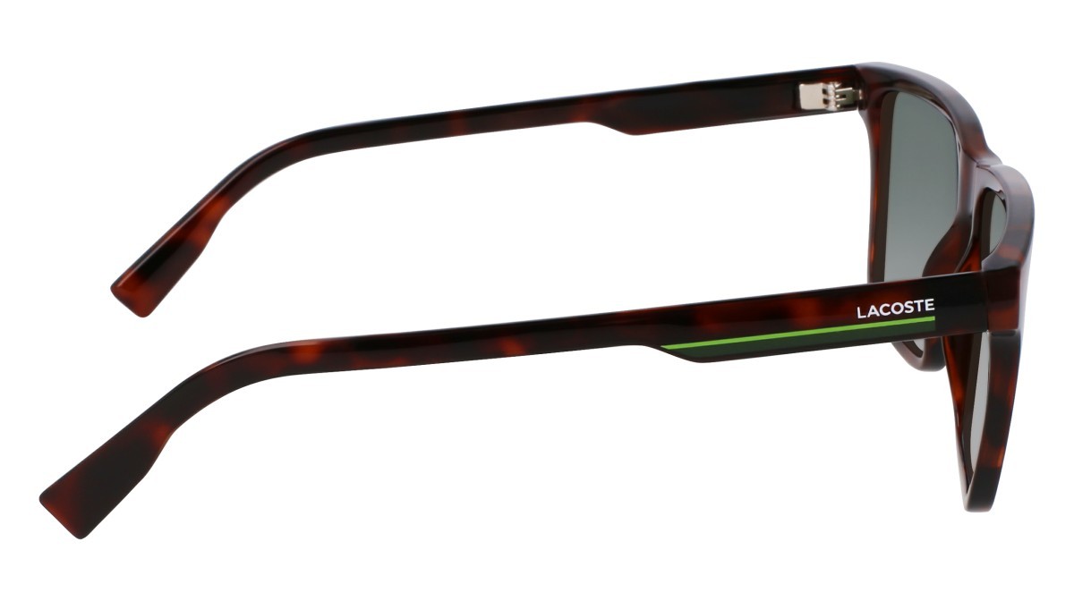 Sunglasses Lacoste L6039S N (214) color havana shape rectangle 