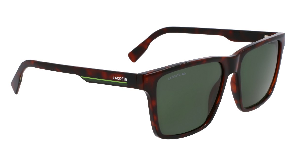 Sunglasses Lacoste L6039S N (214) color havana shape rectangle 