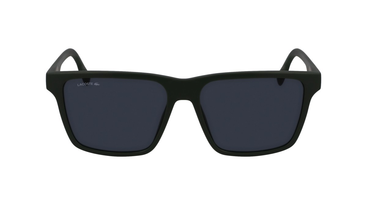 Sunglasses Lacoste L6039S N (301) color matte green shape rectangle 