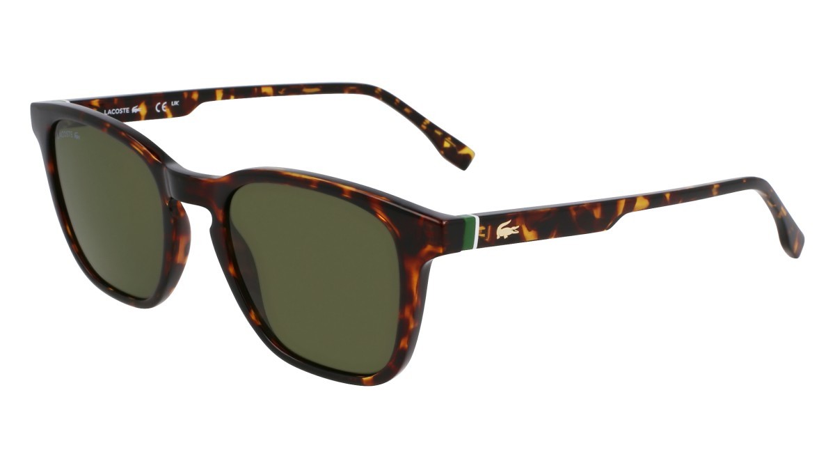 Sunglasses Lacoste L6040S N (214) color havana shape rectangle 