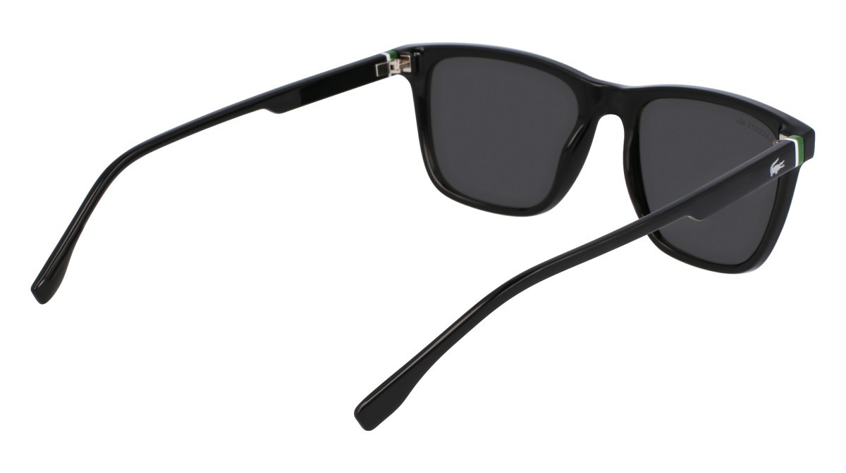 Sunglasses Lacoste L6041S N (001) color black shape rectangle 