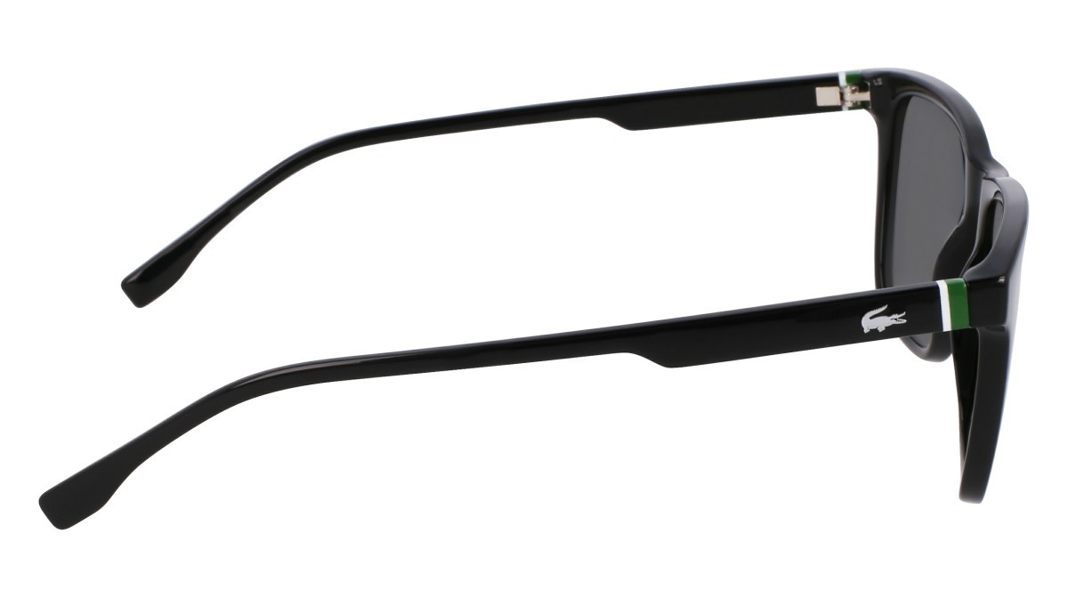 Sunglasses Lacoste L6041S N (001) color black shape rectangle 