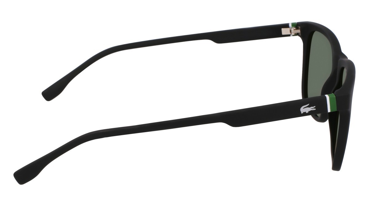 Sunglasses Lacoste L6041S N (002) color matte black shape rectangle 