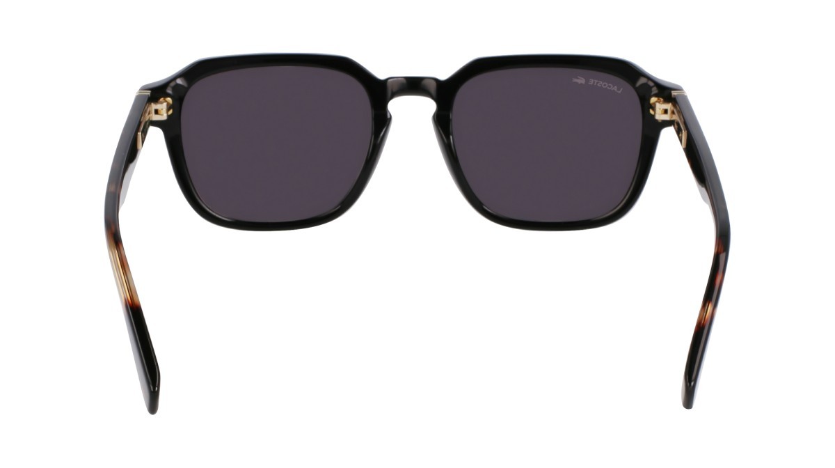 Sunglasses Lacoste L6046S N (006) color black/havana shape rectangle 