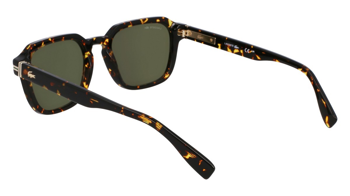 Sunglasses Lacoste L6046S N (230) color dark havana shape rectangle 