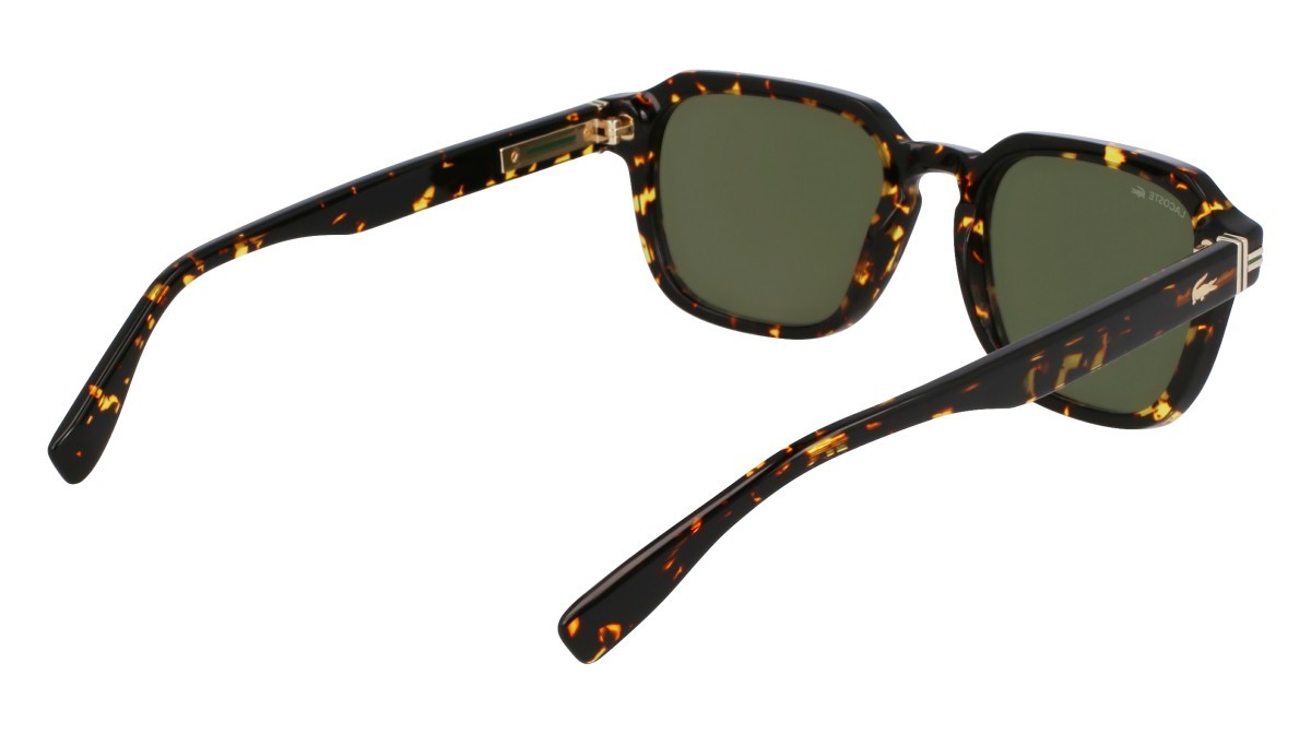 Sunglasses Lacoste L6046S N (230) color dark havana shape rectangle 