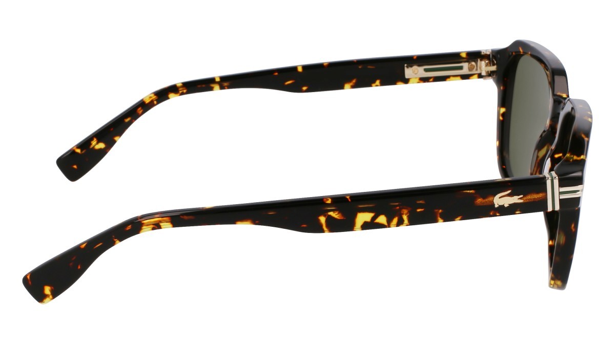Sunglasses Lacoste L6046S N (230) color dark havana shape rectangle 
