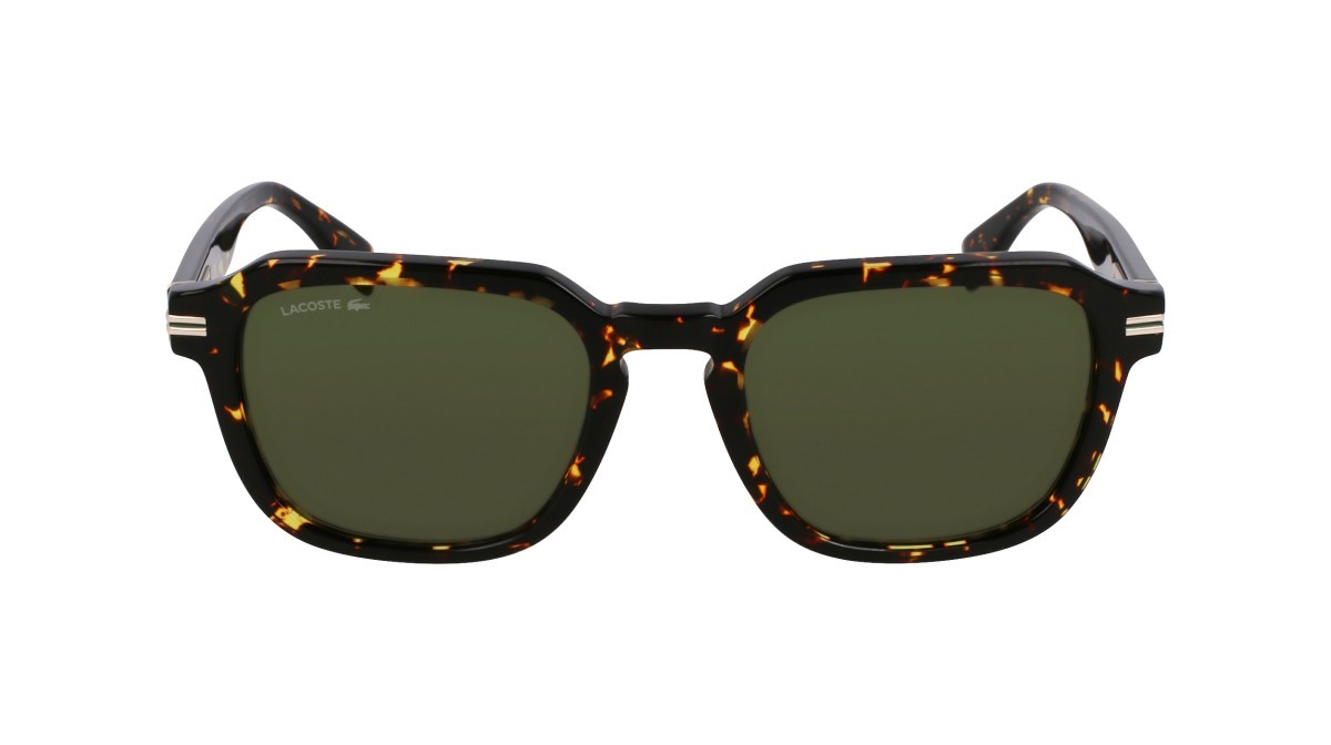Sunglasses Lacoste L6046S N (230) color dark havana shape rectangle 