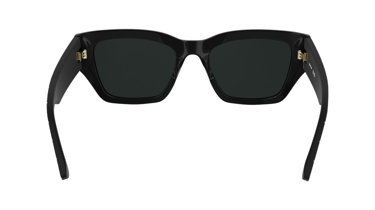 Sunglasses Lacoste L6053S N (001) color black shape butterfly 