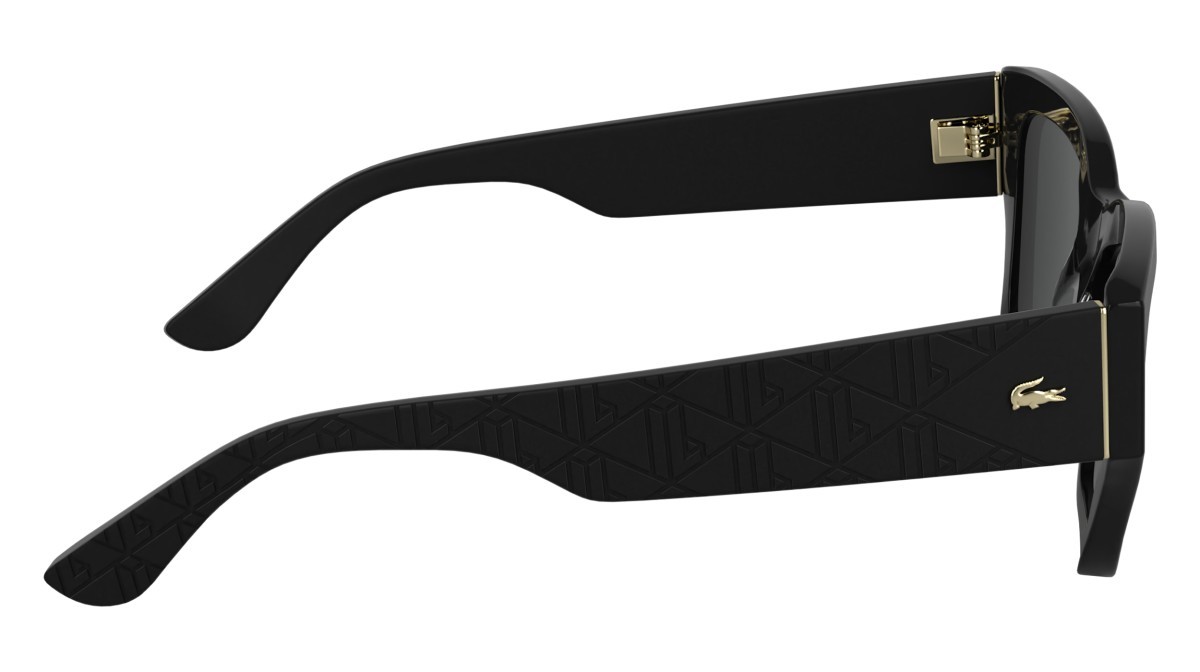 Sunglasses Lacoste L6053S N (001) color black shape butterfly 